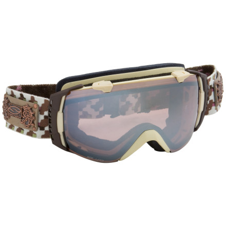 Smith Cappel Exclusivo Opal Steel Weave I/O Goggle - Limited Edition Artist Series - 2008