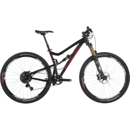 black and red mtb