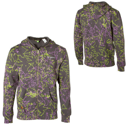 Sombrio Maple Sketch Full-Zip Hooded Sweatshirt - Men's - 2009
