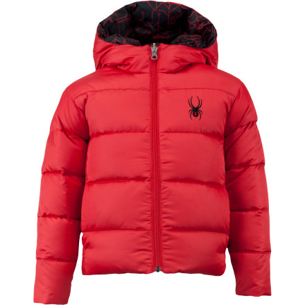 Spyder Boys' Noatak Reversible Down Jacket