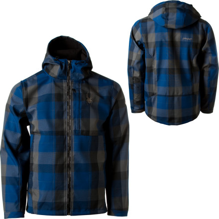 Spyder US Ski Team Cyclone Hoody Softshell Jacket - Men's - 2010