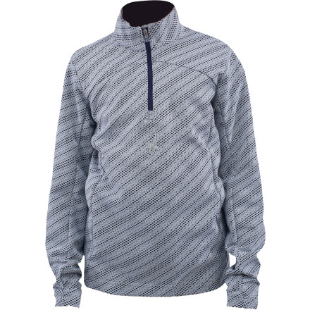 Spyder Clover Zip-Neck Top