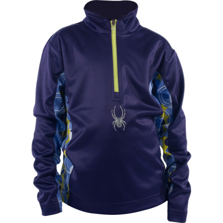 Spyder Bitsy Snazzy Fleece T-Neck