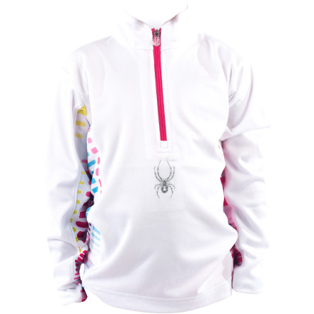 Spyder Bitsy Snazzy Fleece T-Neck