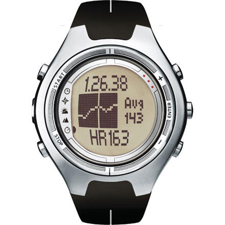 Suunto X6HRM Stainless Steel Heart Rate Monitor Watch - 2007