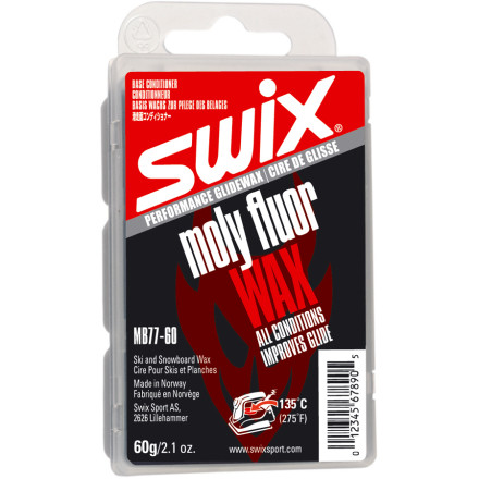 Swix Moly Fluoro Base Conditioning Wax - 2008