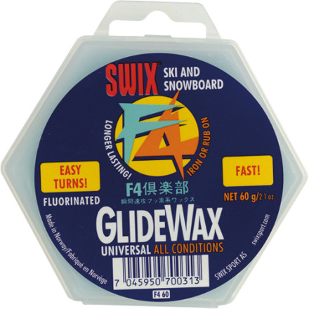Swix F4 Universal Glide Wax w/ Cork - 2008