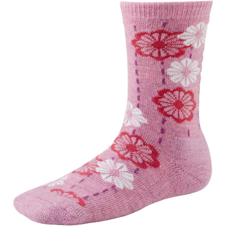 SmartWool Wall Flower Sock - Kids' - 2008