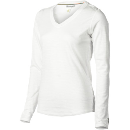 SmartWool Microweight V-Neck Long Sleeve