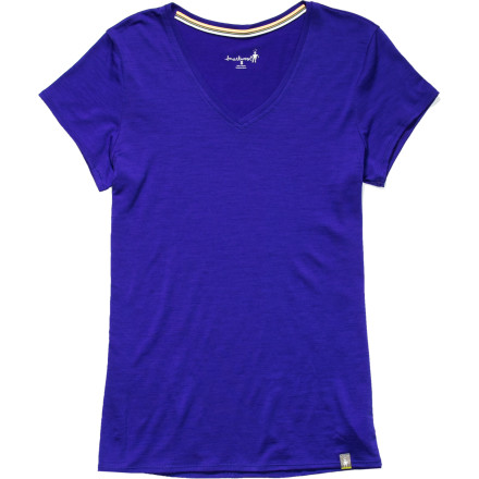 SmartWool Short Sleeve V-Neck Tee