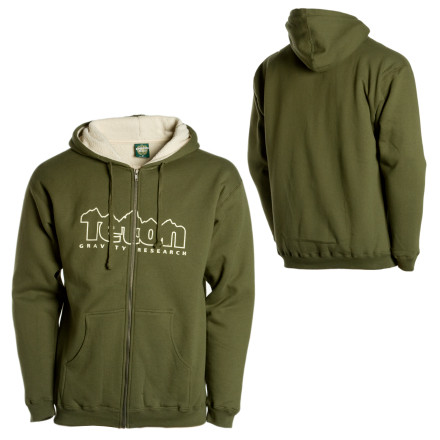 Teton Gravity Research Sherpa Full-Zip Hooded Sweatshirt - Men's - 2008