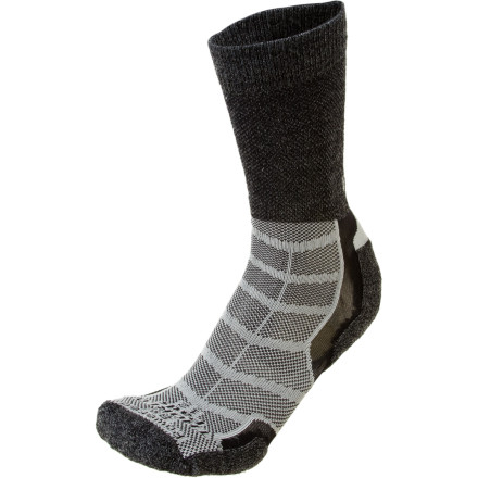 Thorlo Experia Merino Wool/Silk - Thin Cushion Crew