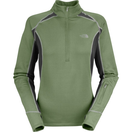 The North Face Momentum Hybrid 1/4-Zip Shirt - Long-Sleeve - Women's - 2008