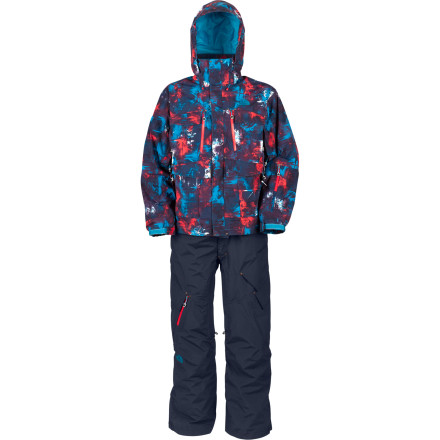 The North Face Halo II Camo Detachable Snow Suit - Men's - 2009