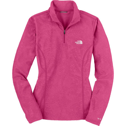 The North Face Embossed TKA 100 Glacier 1/4 Zip Top - Long-Sleeve - Women's - 2009