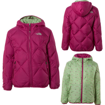 The North Face Moondoggy Reversible Down Jacket - Girls' - 2009