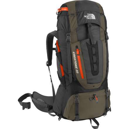 The North Face Crestone 60 Backpack - 3350-3950cu in