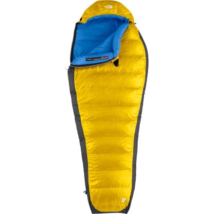 The North Face Gold Kazoo Sleeping Bag: 30 Degree Down