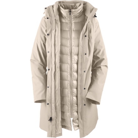 The North Face Women's Suzanne Triclimate Down Trench Coat
