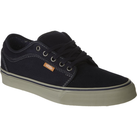 Vans Chukka Low Skate Shoe - Men's Navy/Warm Grey, 8.5