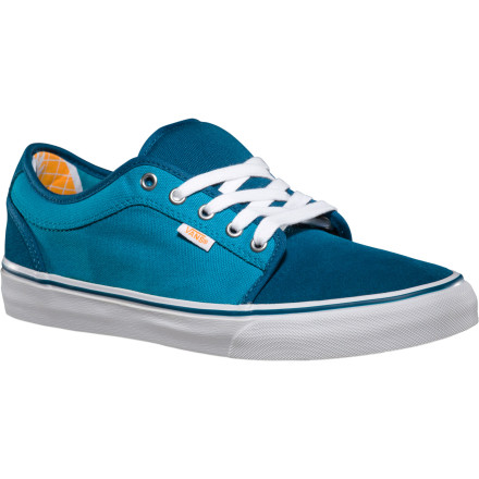 Vans Chukka Low Skate Shoe - Men's (80's Box) Teal, 9.0