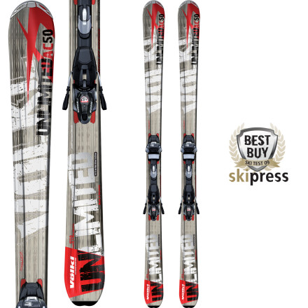 Volkl Unlimited AC50 Alpine Ski w/ Motion iPT Wide Ride 14.0 Binding - 2008
