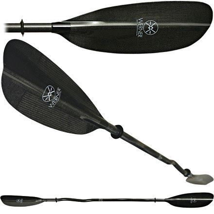Werner Camano Paddle - Carbon Blade - Bent Carbon Shaft - 2006