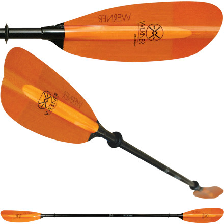 Werner Little Dipper 2-Piece Paddle - Fiberglass Blade/Straight Shaft - 2009
