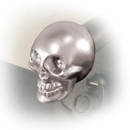 Yakima Limited Edition Chrome Skull End Caps - 2007