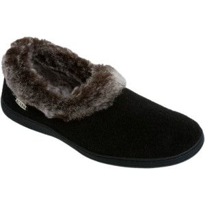 Chinchilla Collar Slipper - Women's