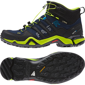 Click to Enlarge for Adidas Outdoor Terrex Fast R Mid GTX Hiking Boot - Men's Adidas Outdoor Terrex Fast R Mid GTX Hiking Boot - Men's-Image