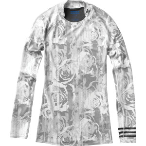 Click to Enlarge for adidas Rose Camo Layering Top - Women's adidas Rose Camo Layering Top - Women's-Image