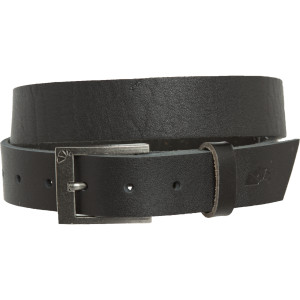 Classic Leather Slim Black Belt