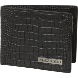 Armourdillo Croc Leather Billfold Wallet