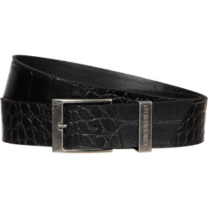 Croc Leather Belt