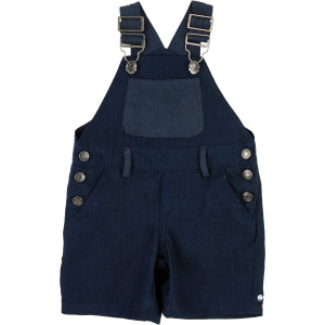 Double Tencel Dungaree - Infant Boys'