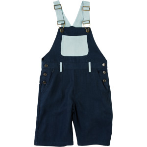Double Tencel Dungaree - Boys'