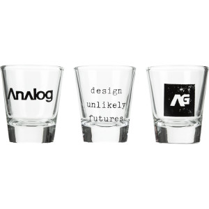 Analog Salute Shot Glasses - 3-Pack 