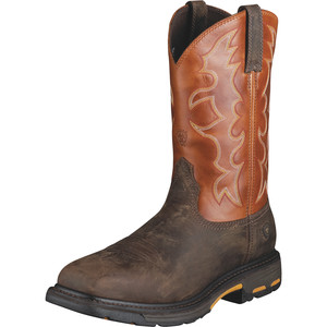 Click to Enlarge for Ariat Workhog Wide Square Toe Steel Toe Boot - Men's Ariat Workhog Wide Square Toe Steel Toe Boot - Men's-Image