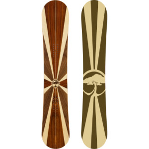 Arbor A-Frame Snowboard - 2008