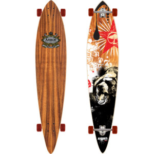 Arbor Pin Koa Longboard - 2009