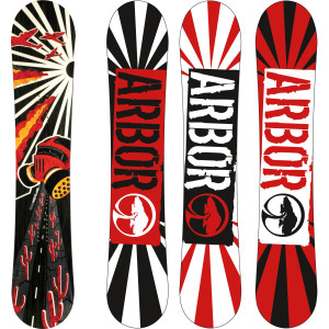 Arbor Wasteland Snowboard - 2010