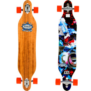 Arbor Axis Koa Longboard - 2010