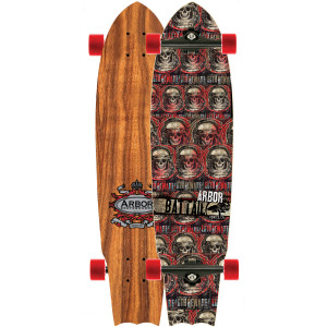 Arbor Bat Tail Koa Longboard