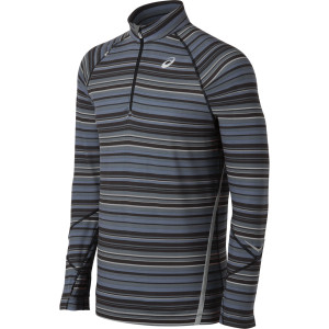 Asics Thermostripe 1/2-Zip Shirt - Long-Sleeve - Men's -image