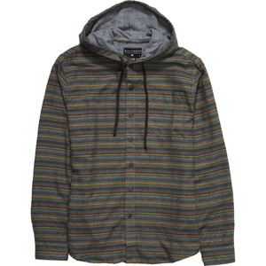 Click to Enlarge for Billabong Weatherby Hooded Flannel Shirt - Long-Sleeve - Men's Billabong Weatherby Hooded Flannel Shirt - Long-Sleeve - Men's-Image