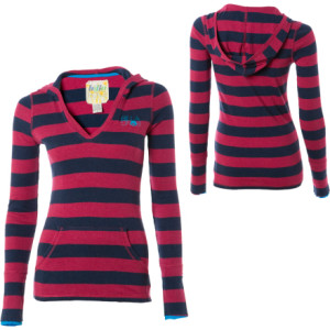 Billabong Walker Hooded Deep V-Neck Shirt - Long-Sleeve - Women's