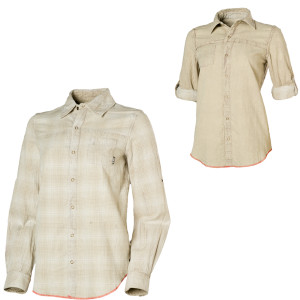 Billabong Grey Reversible Shirt - Long-Sleeve - Women's - 2010