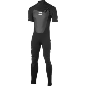 Billabong 202 Foil Chest-Zip Short-Sleeve Wetsuit - Men's - 2012