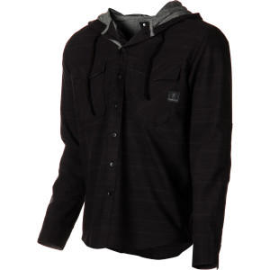 Spades Hooded Flannel Shirt - Long-Sleeve - Men's
